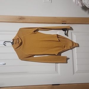 Mustard Bodysuit